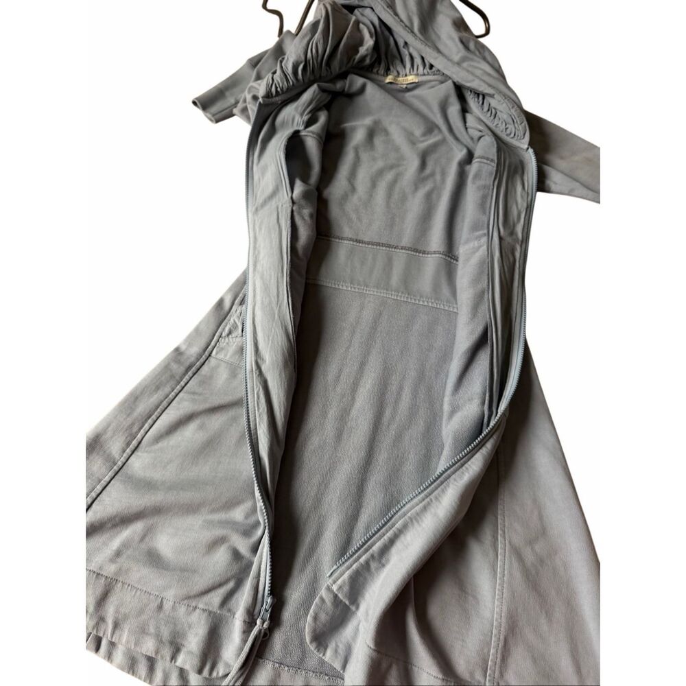 Prairie Underground Long Cloak Hoodie Full Zip Blue XS - Picture 9 of 12